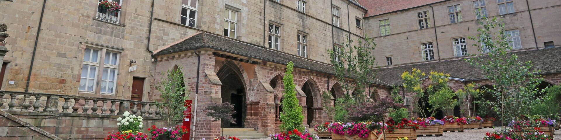 Abbey Saint Colomban in Luxeuil-les-Bains .