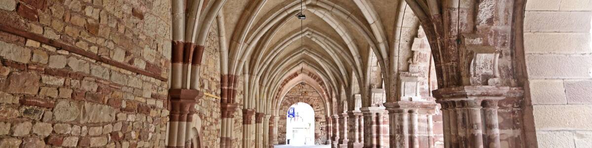 Abbey Saint Colomban in Luxeuil-les-Bains