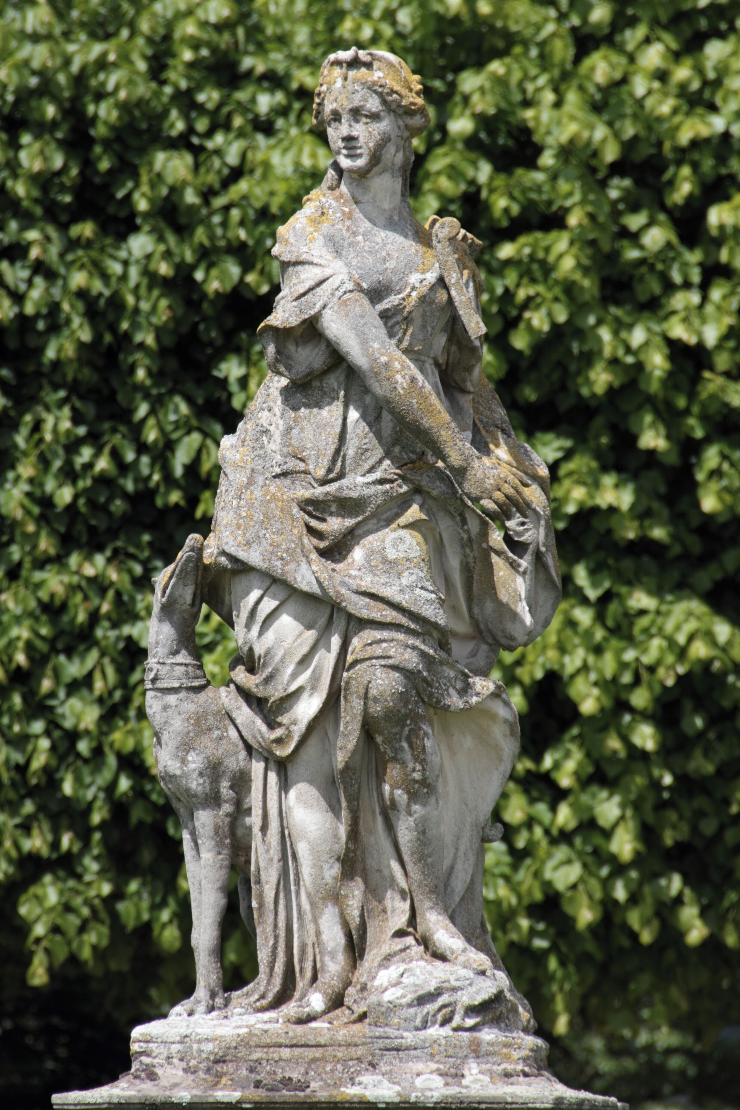 Diane par Barthélémy Guibal, Bosquets du château de Lunéville