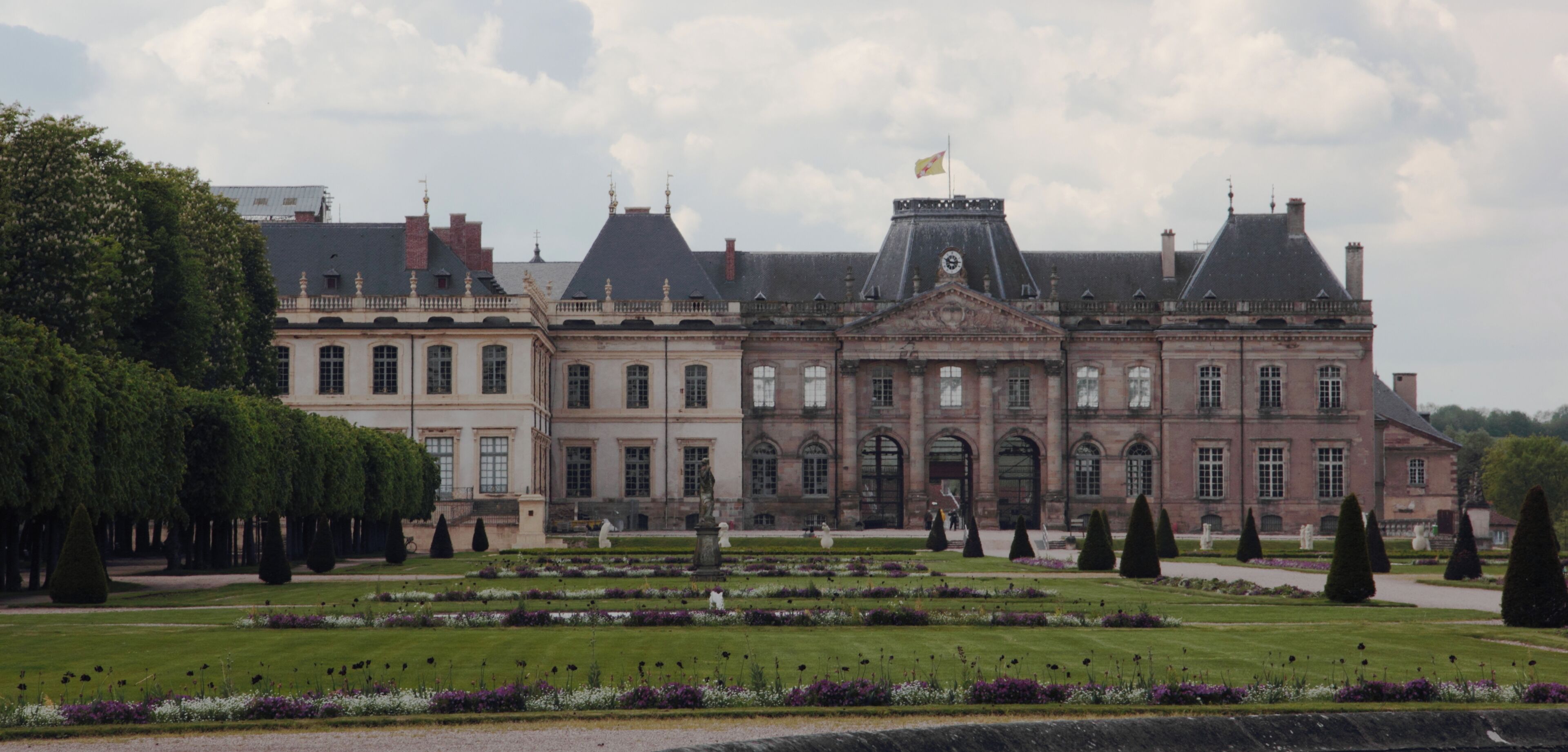 Jardins à la française, Château de Lunéville