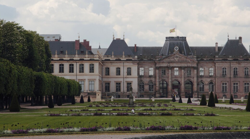 Jardins à la française, Château de Lunéville