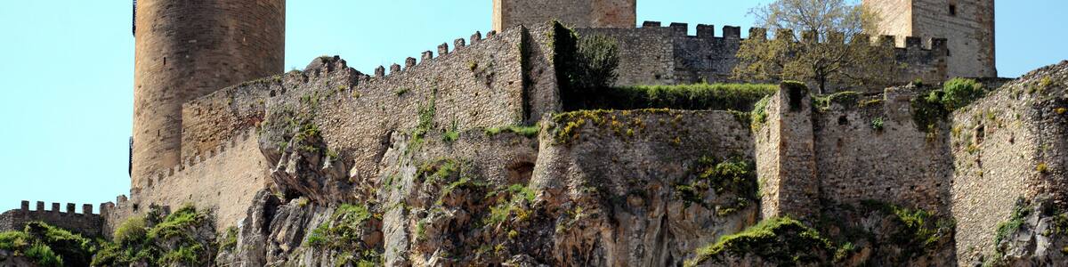 Foix, Ariège (Midi-Pyrénées) - Vue Nord-est du château