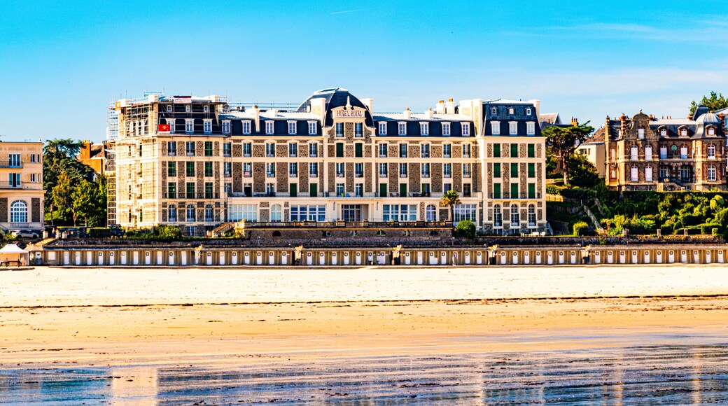 Saint Malo in french britanychanel coastline