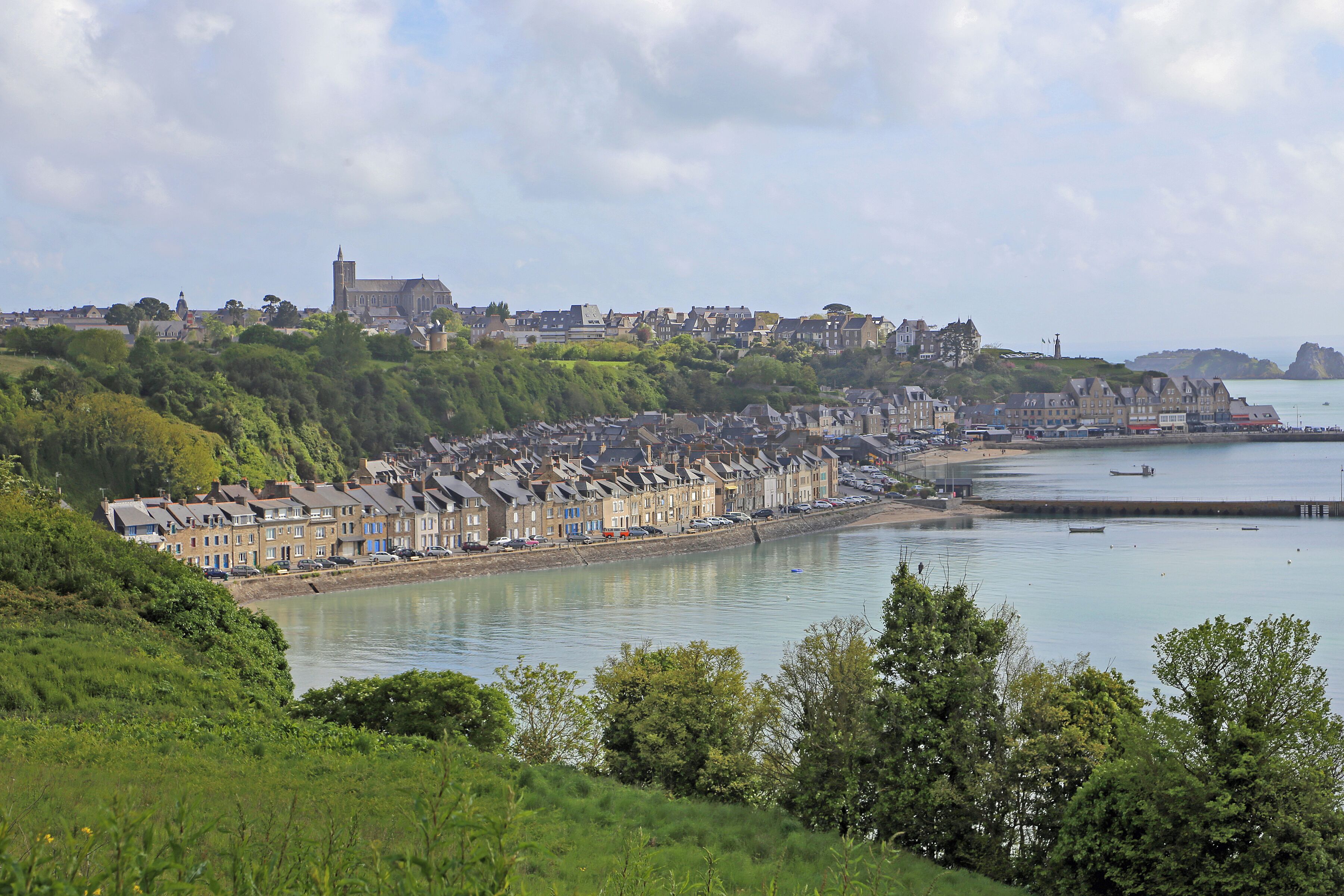 Cancale, eine französische Gemeinde in der Bretagne.