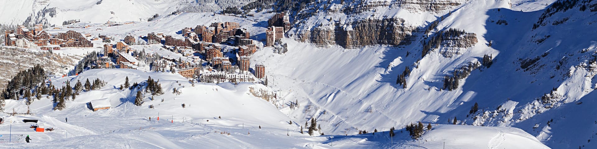 View of the Avoriaz, Portes du Soleil
