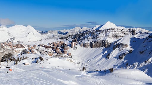 View of the Avoriaz, Portes du Soleil