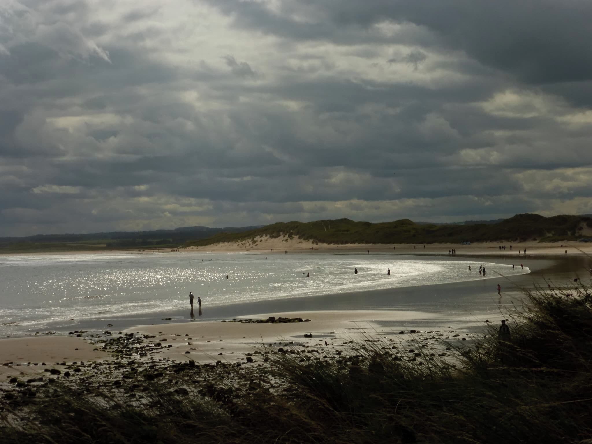 Great beach for kite flying.