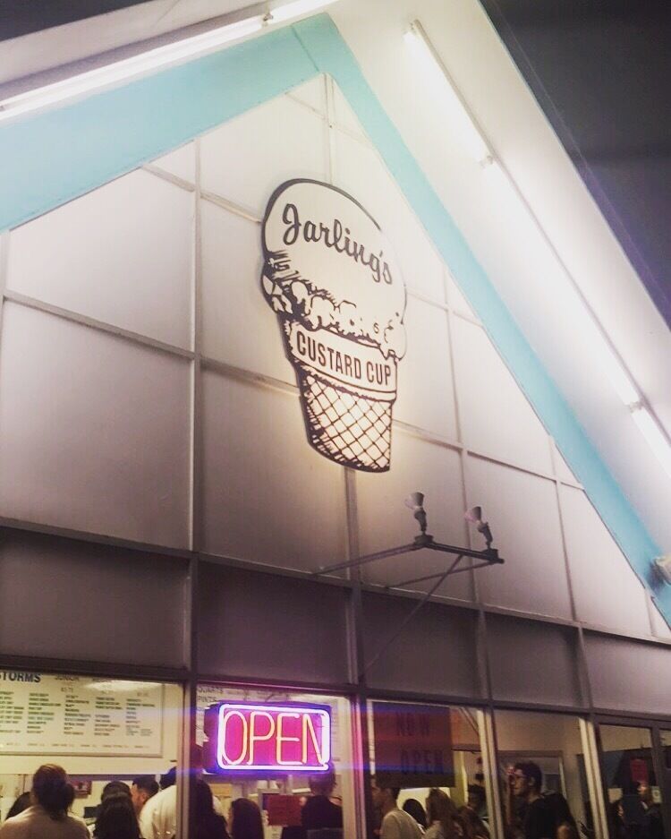 If you're in the mood for some ice cream while in central Illinois, be sure to head to Jarling's Custard Cup in Champaign. It's rare to find a time where the line isn't out the door, but it is 100% worth the wait!