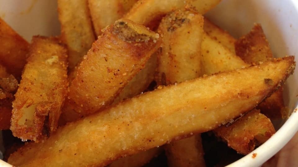 Cajun fries ... Yum yum