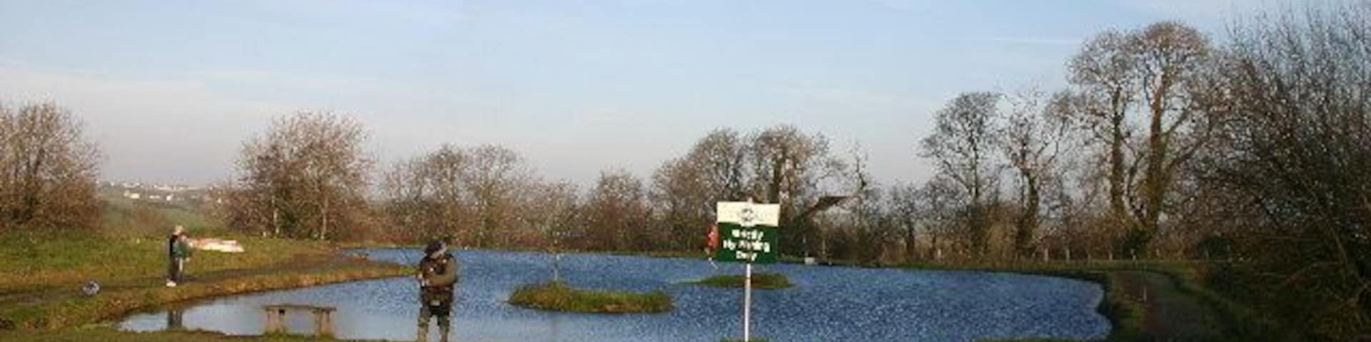 Gilcrux Fishery. A day-ticket fishery for trout, fly or bait. Fish are bred on the site.