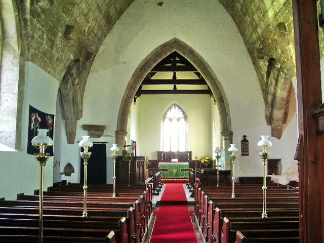 Interior of The Parish Church of All Saints, Boltongate