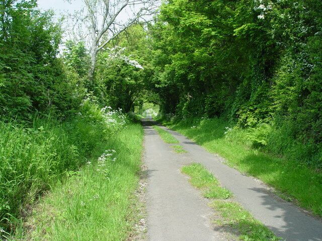 A Green Lane. This narrow lane runs down to Gilcrux. It is little used except for agricultural traffic, but hasn't deteriorated over the last ten years. The verges are havens for wild flowers, especially primroses in early spring.