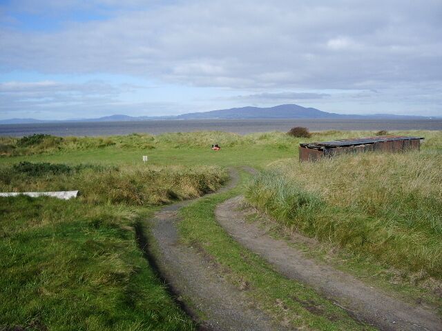 Track to car park at Beckfoot