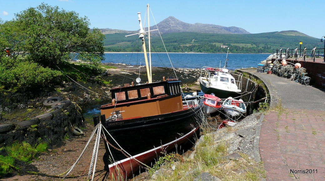 The Quay beside Brodick Ferry terminal