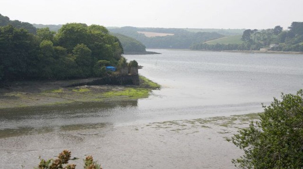 Old Quay, Frenchman's Creek The quay is on the west bank of the Creek, as the creek opens out onto the Helford River. Despite its "Old" title it is still used by local fishing boats for landing their catches.