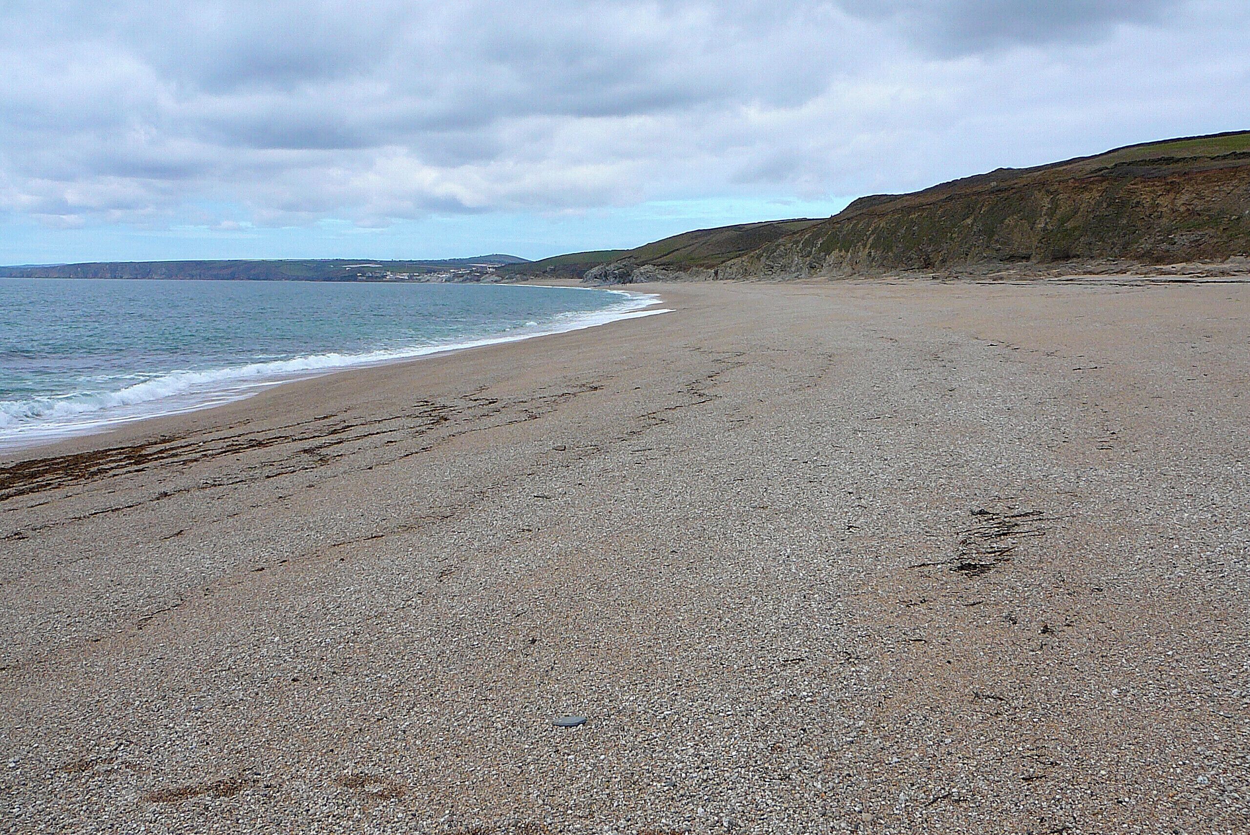The beach at Gunwalloe Fishing Cove