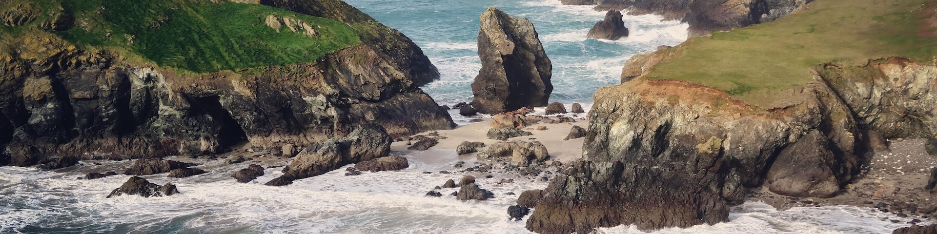 Kynance Cove Beach, Helston, United Kingdom