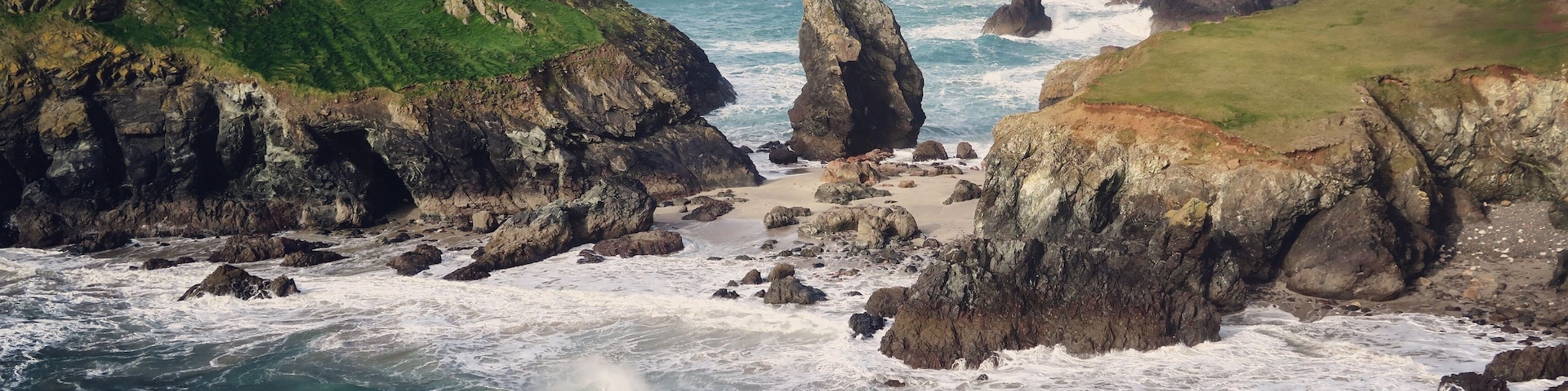 Kynance Cove Beach, Helston, United Kingdom