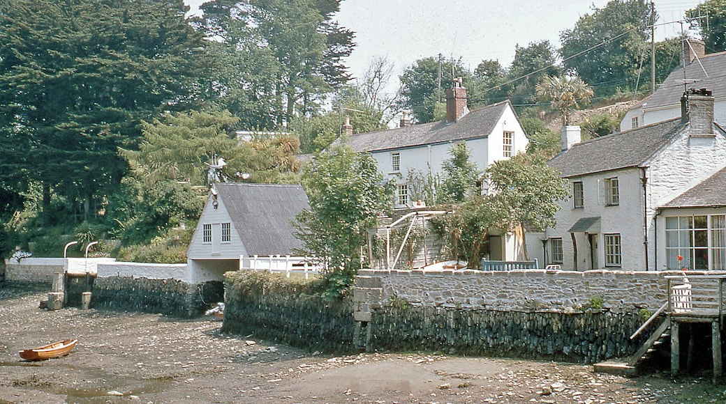 Helford: east side of harbour, 1969 Very little changed after nearly 40 years