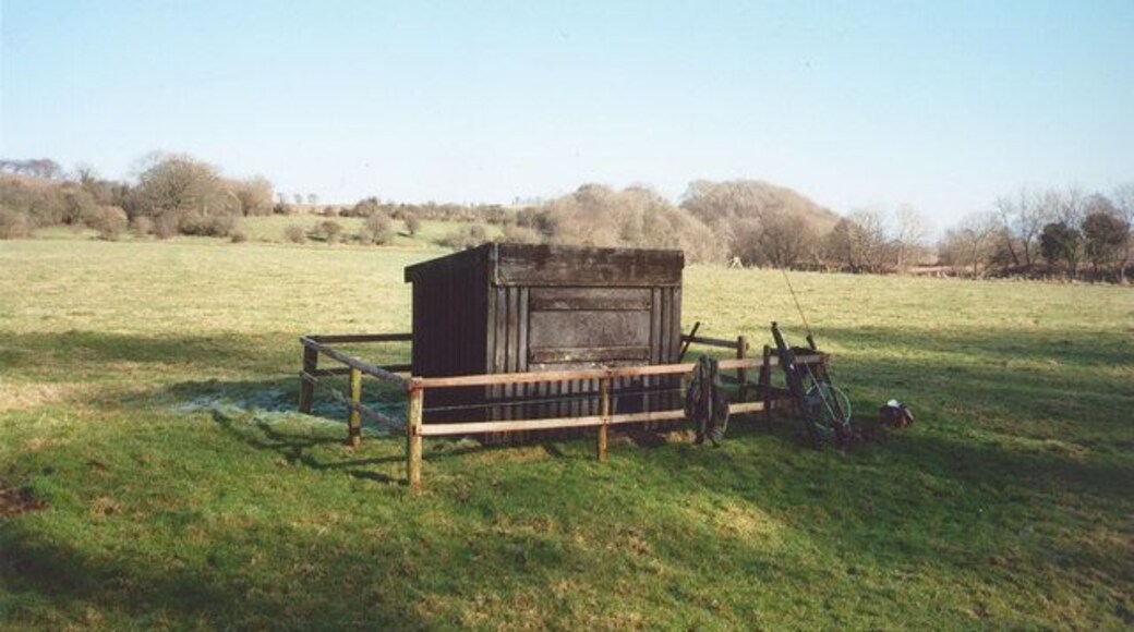 Fishing Hut by the river Derwent A bit basic inside but very welcome on a cold february day.