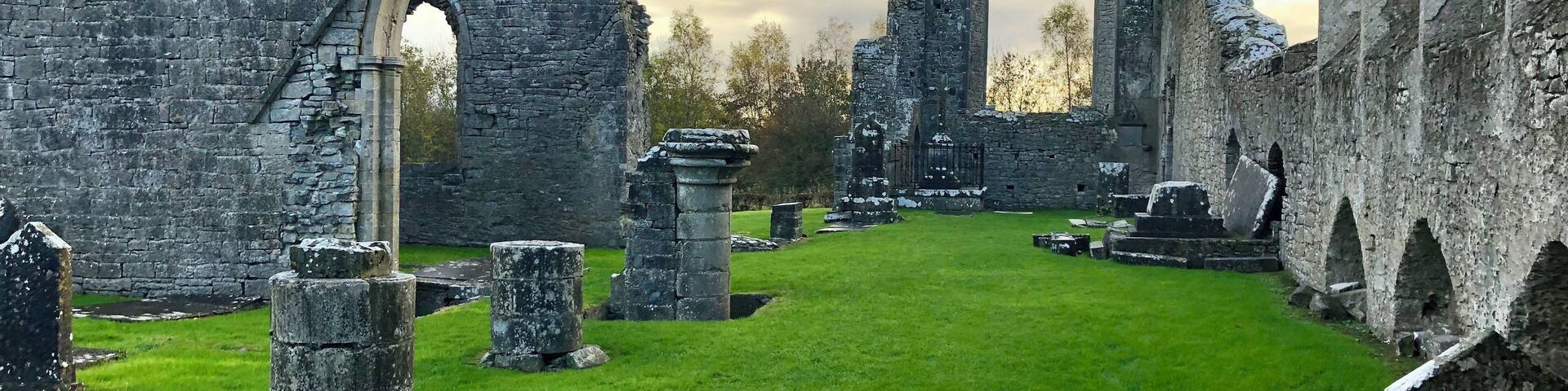 Backs onto local hotel.