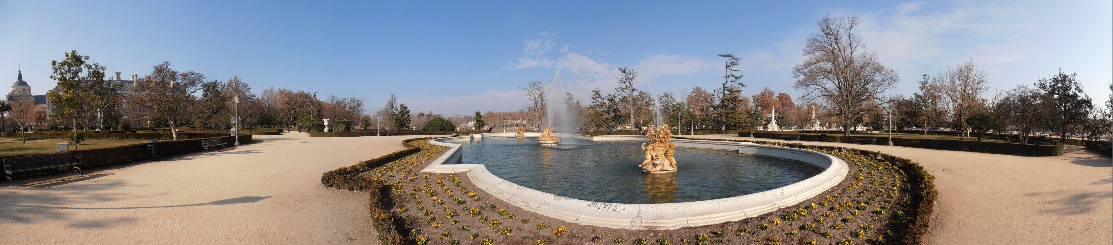 Panorámica: Jardín del Parterre