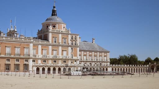 The old Royal Palace in Aranjuez to the south of Madrid.