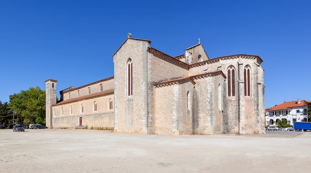 Santa Clara Church in the city of Santarem, Portugal. 13th century Mendicant Gothic Architecture.