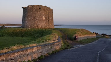 martello tower defences , balbriggan, east coast of ireland