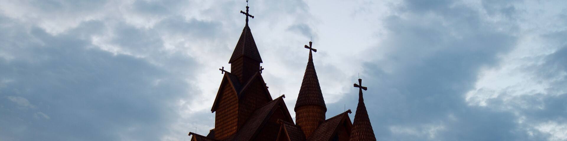 Heddal Stave Church, Norways largest stave church, Notodden municipality, Norway