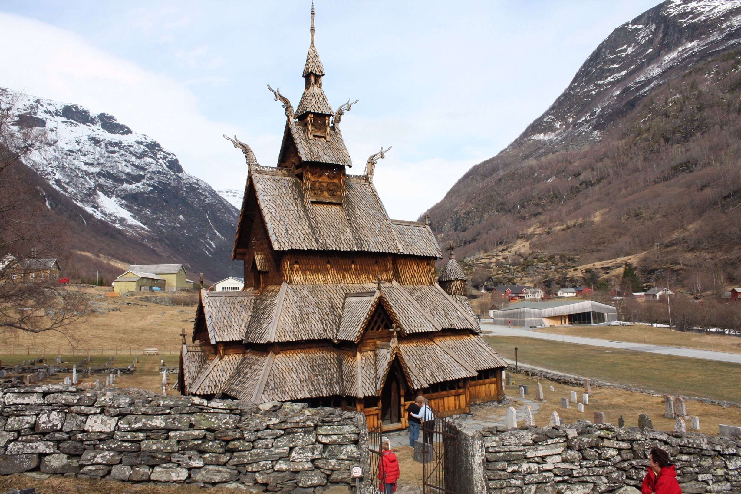 Stave church in Heddal, Norway. Norway is the only country in northern Europe where wooden churches are intact. The curch is also on the UNESCO list. I took a picture if the 'stafkirken' (stave church) and I think it's so beautiful!!