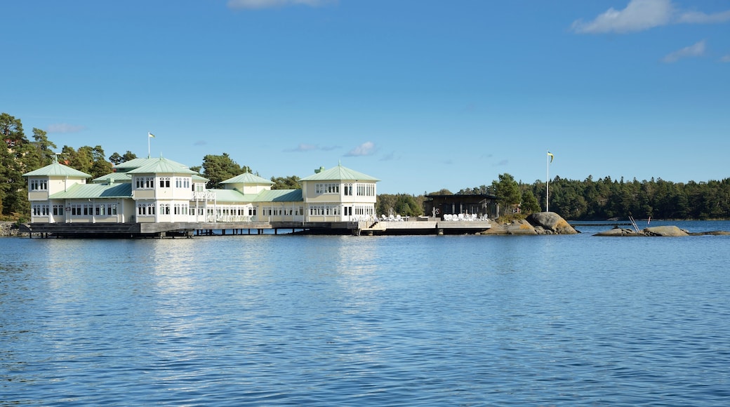 Nynäshamn Archipelago. Nynäshamn is located far south in Södertörn, 58 kilometers south of Stockholm.