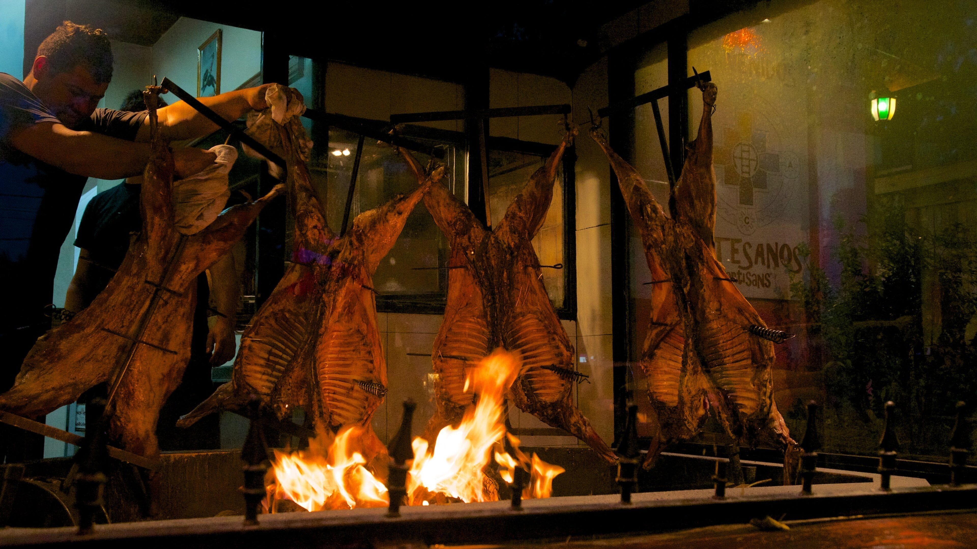 El Calafate mit einem Speisen und Innenansichten