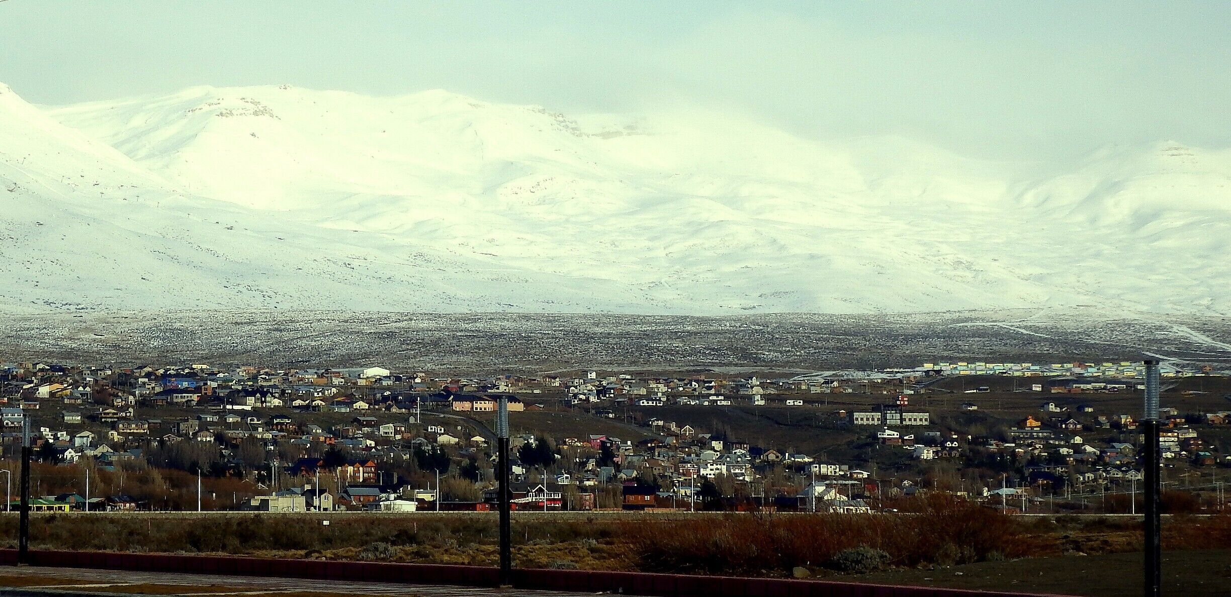 El Calafate is a city in Patagonia, Argentina. It is situated in the southern border of Lake Argentino, in the southwest part of the Santa Cruz Province, about 320 km Northwest of Río Gallegos