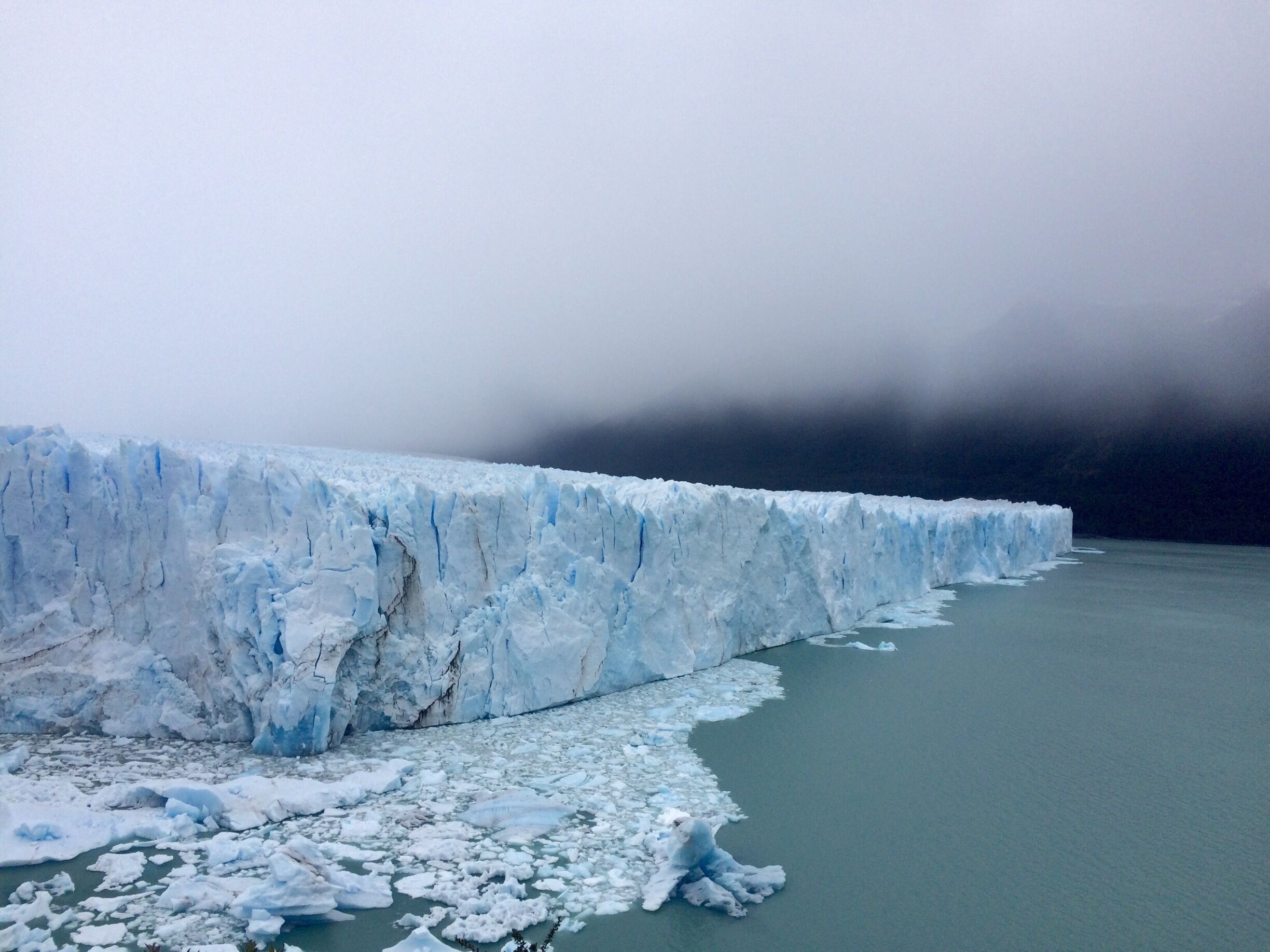 A day well spent at Perito Moreno Glacier in El Calafate Argentina located on the Southern Patagonian Ice Fields
