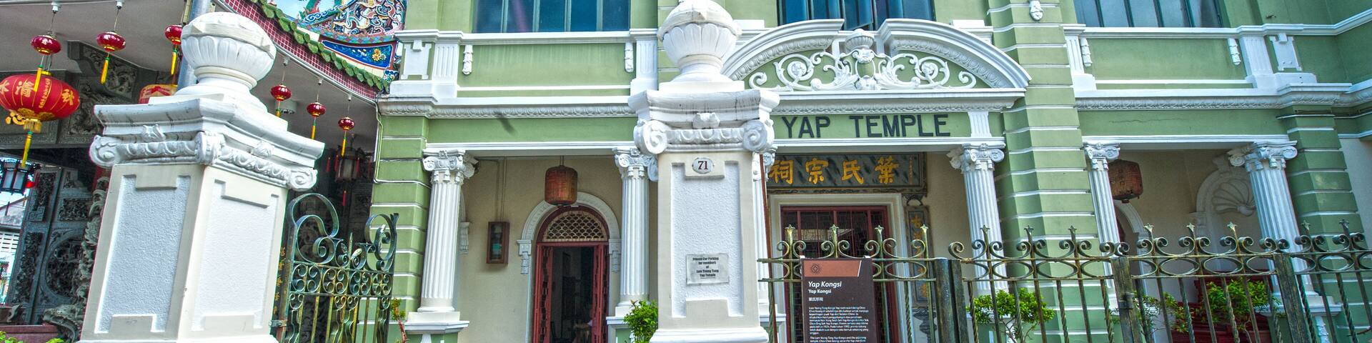 George Town featuring heritage elements and heritage architecture