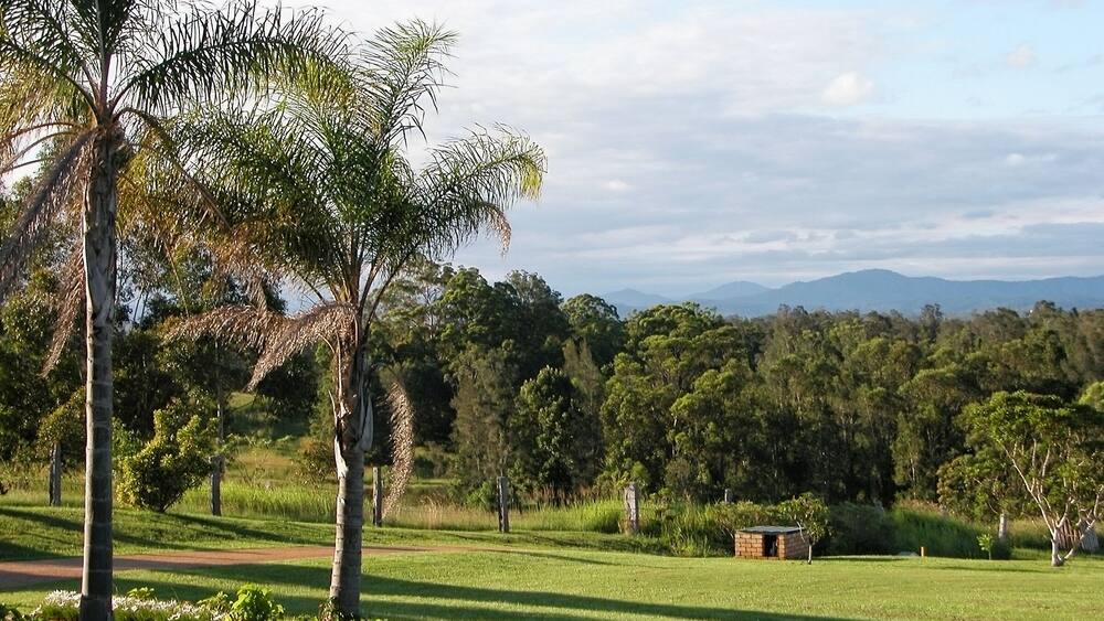 Beautiful rural view near Macksville in New South Wales