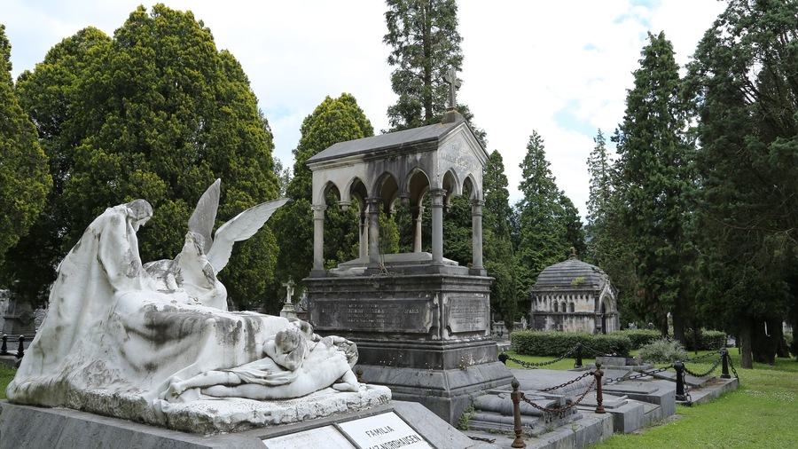 Cemetery of Bilbao, Derio, Vizcaya, Spain