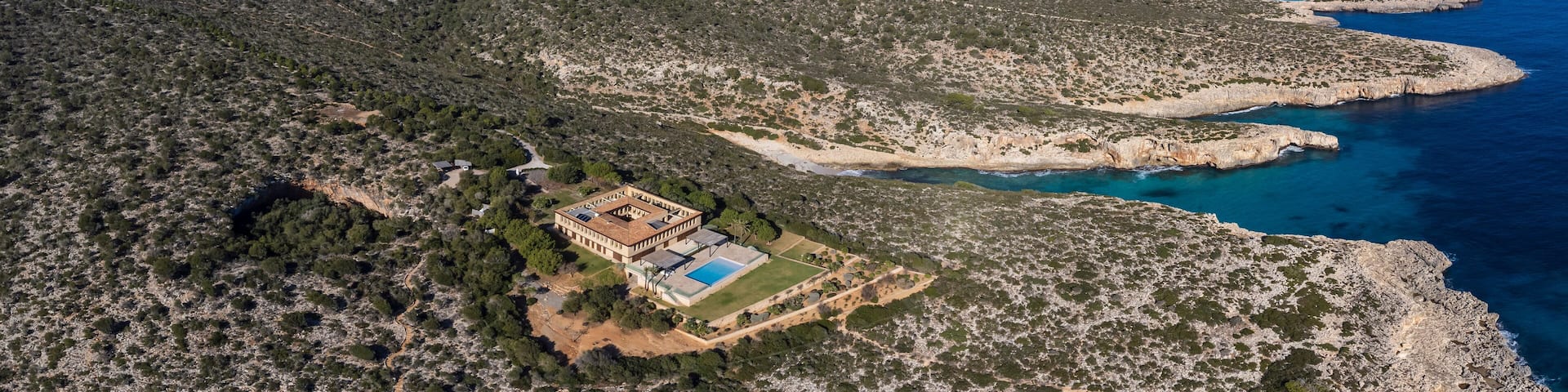 Cala Sequer and Cala Enganapastors, Manacor coast, Majorca, Balearic Islands, Spain