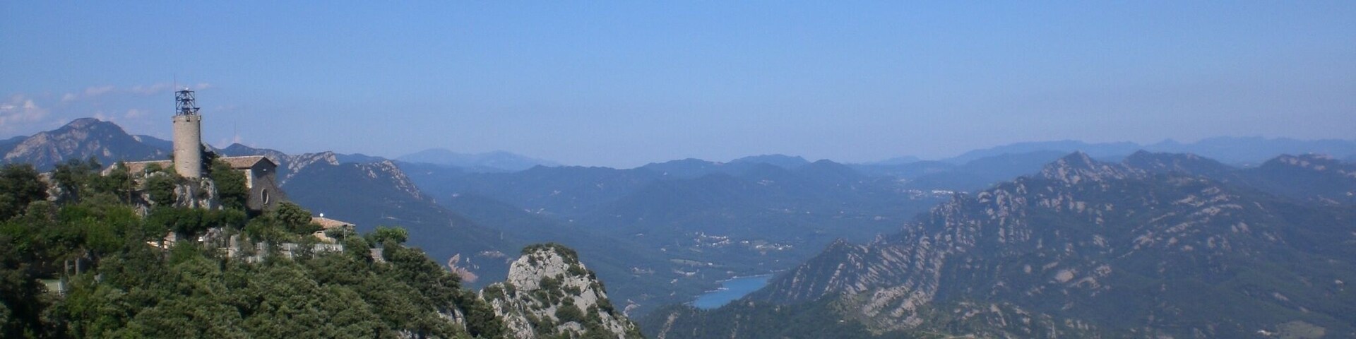 Vistes des d'un mirador de Queralbs (agost 2010)