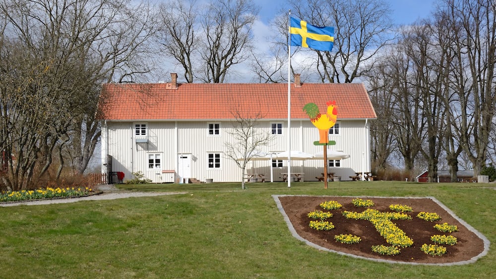 Spring in Swedish park