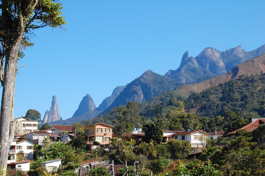 mountains of Teresopolis Rio de Janeiro Brazil