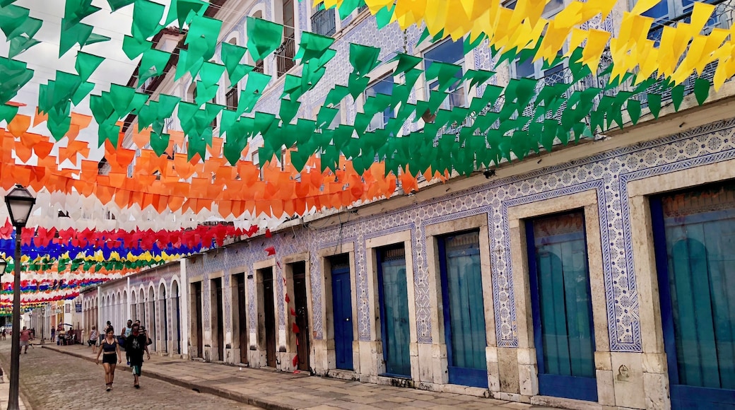 In the historic city center of São Luís, the charm of narrow cobblestone streets, beautiful handmade tiles and French architecture are impossible to miss. And of course, the bright flags and big doors give the city an "all-are-welcome" vibe. #LifeAtExpedia