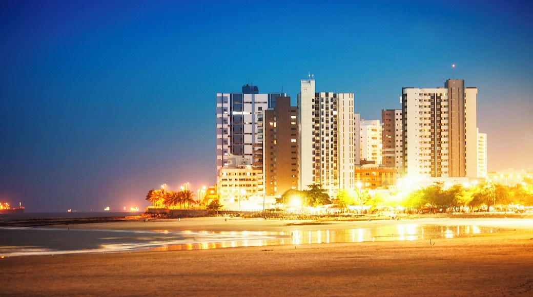 "View to Praia Ponta D'Areia by night.Sao Luis, MA, Brazil.more dark alleys:"