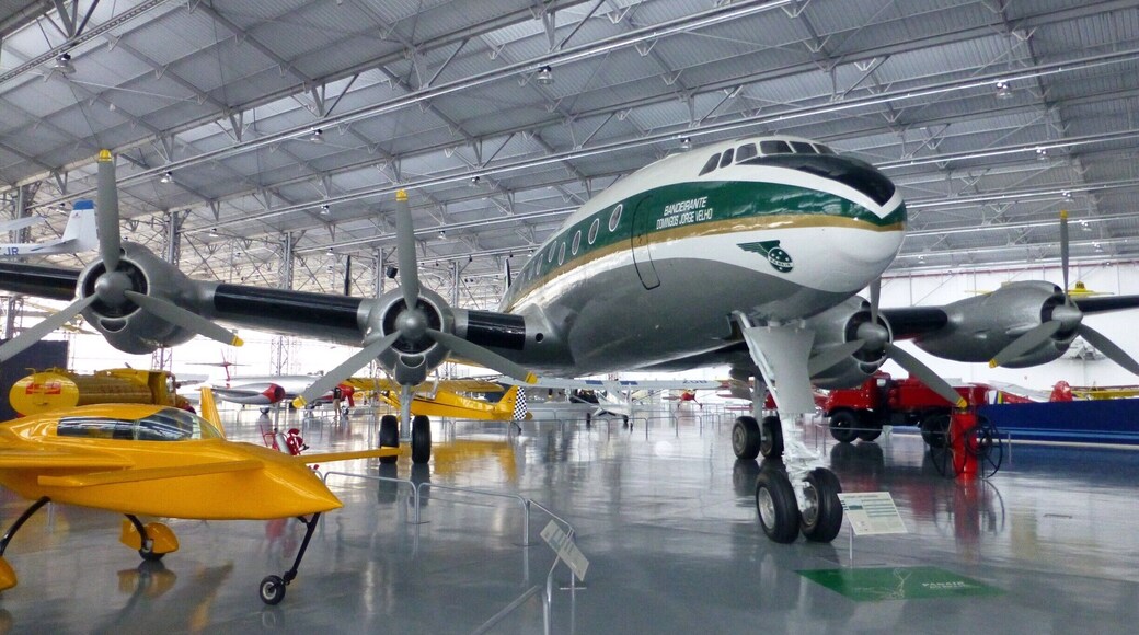 A very nice aviation museum, sponsored by TAM airlines in Sao Carlos, Sao Paulo Brazil.