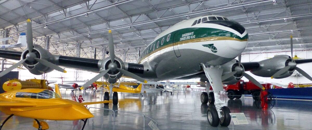 A very nice aviation museum, sponsored by TAM airlines in Sao Carlos, Sao Paulo Brazil.