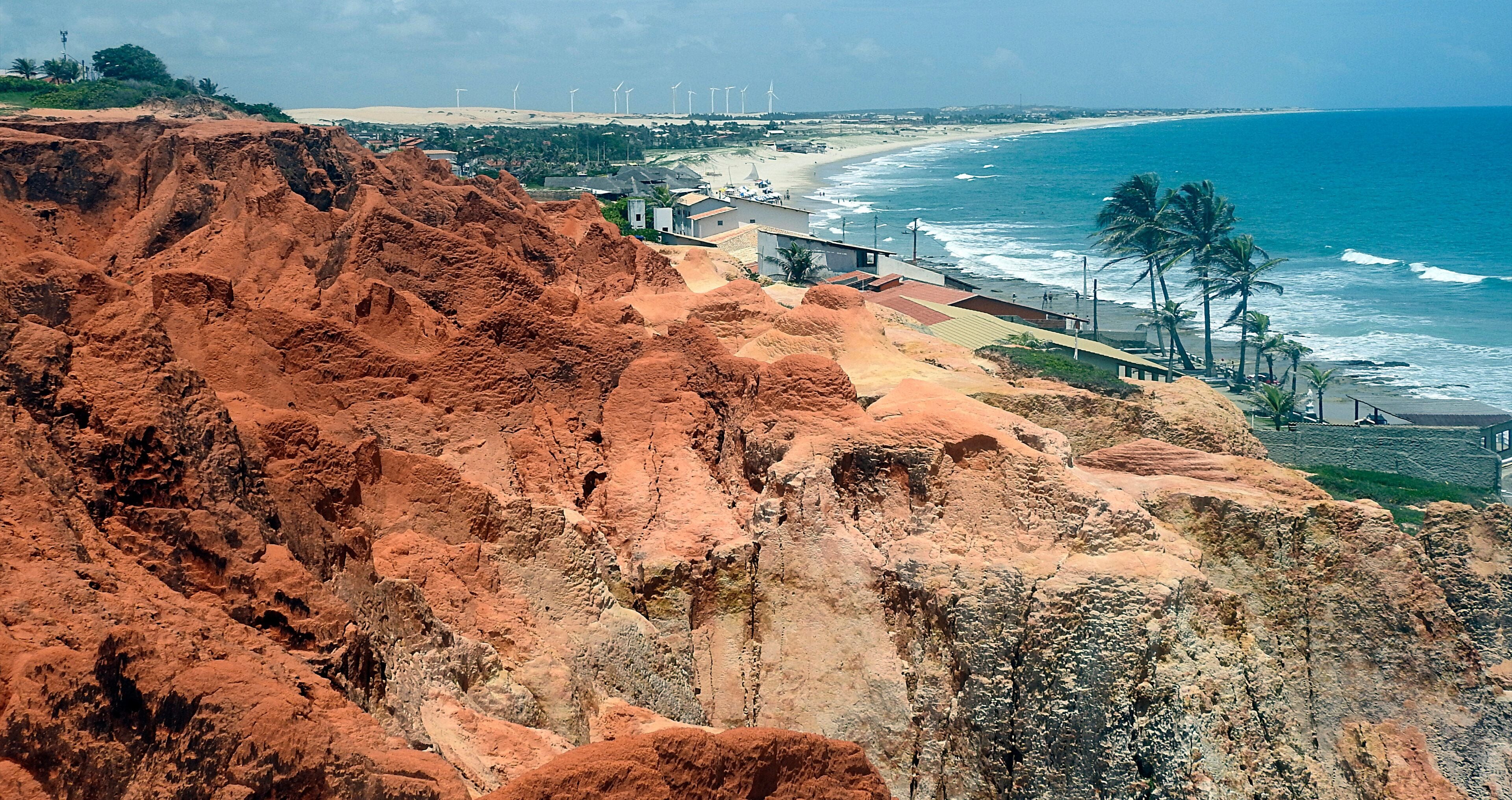Morro Branco, Maze of colored sands, Hortaleza, Brazil