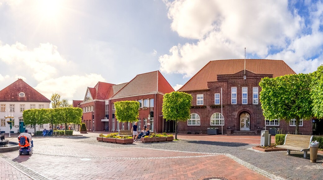 Marktplatz, Westerstede, Niedersachsen, Deutschland