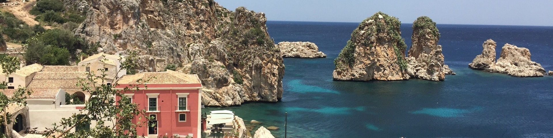 What a beautiful place. An old tuna cannery that is now a beach eith crystal clear waters! 4€ will get you in and you should take some food as it is a somewhat remote place!