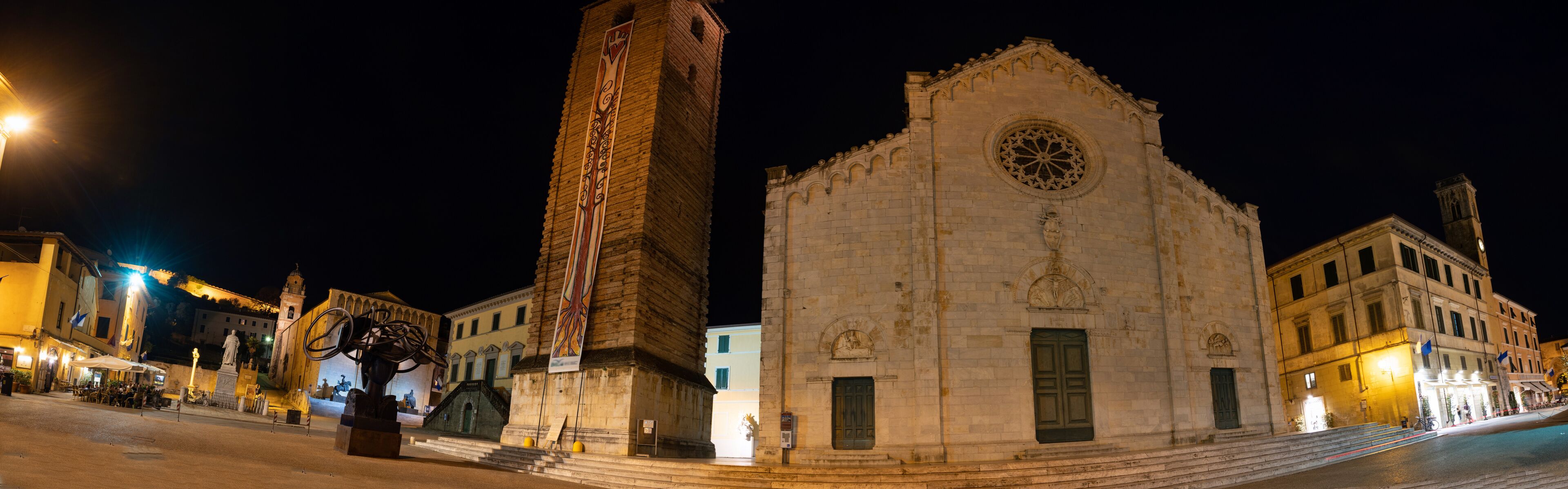 panoramic view of Pietrasanta italy take 2
